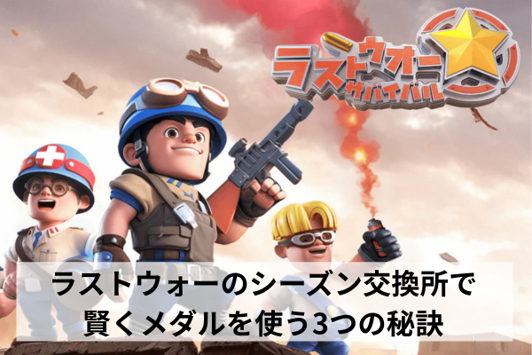 ラストウォーのシーズン交換所で賢くメダルを使う3つの秘訣