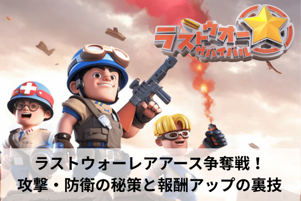 ラストウォーレアアース争奪戦！攻撃・防衛の秘策と報酬アップの裏技