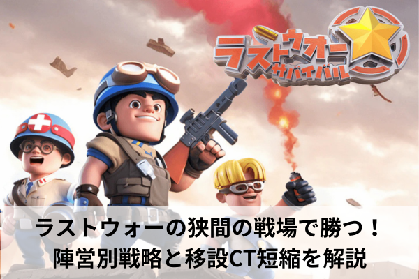 ラストウォーの狭間の戦場で勝つ！陣営別戦略と移設CT短縮を解説