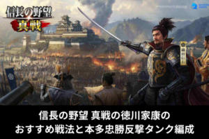 信長の野望 真戦の徳川家康のおすすめ戦法と本多忠勝反撃タンク編成