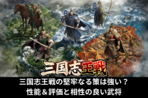 三国志王戦の堅牢なる策は強い？性能＆評価と相性の良い武将