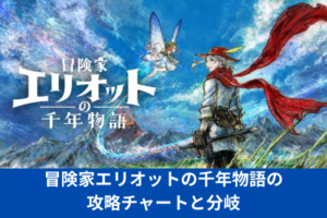 冒険家エリオットの千年物語の攻略チャートと分岐